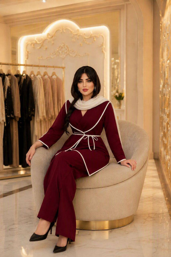 مانتو شلوار مهدیه جنس مازراتی
