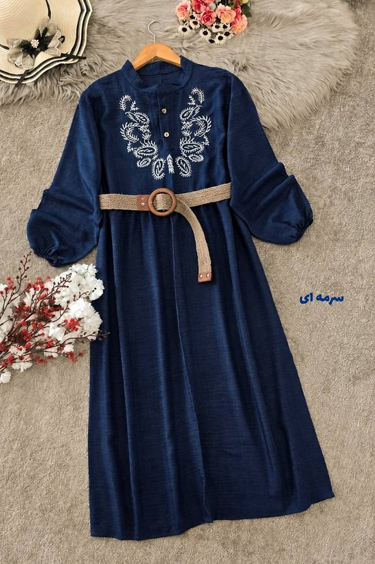 کفتان گلدوزی ترمه جنس شانتون