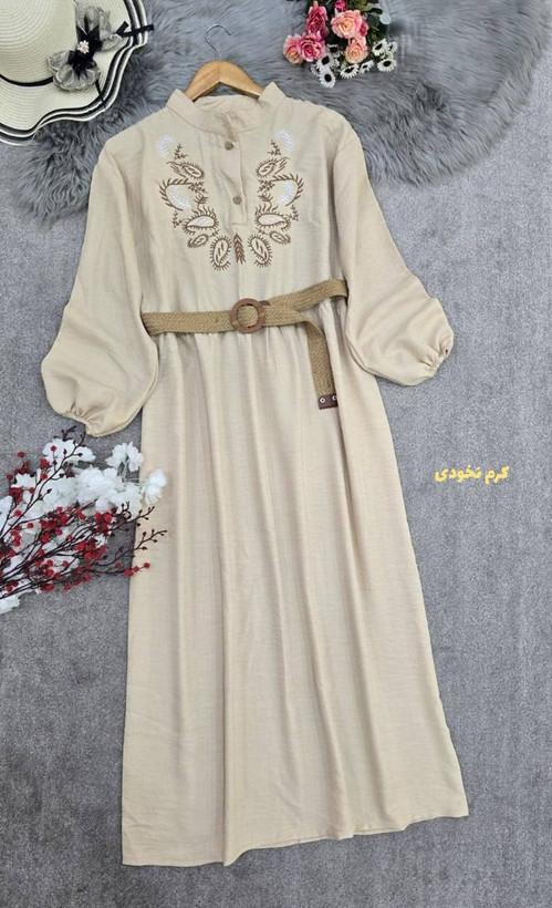 کفتان گلدوزی ترمه جنس شانتون