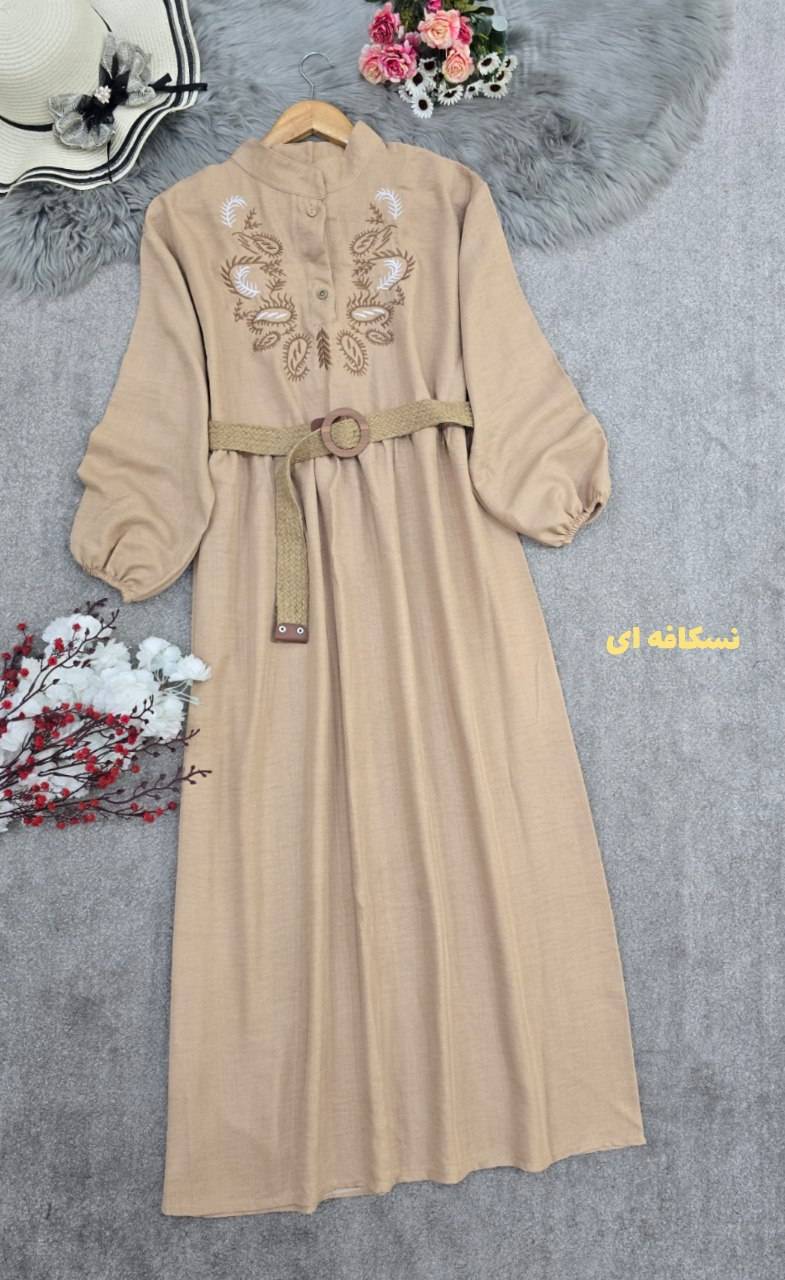 کفتان گلدوزی ترمه جنس شانتون