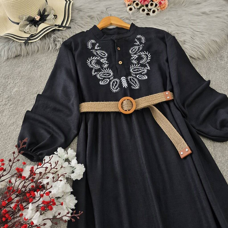 کفتان گلدوزی ترمه جنس شانتون
