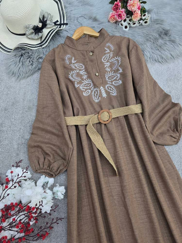 کفتان گلدوزی ترمه جنس شانتون