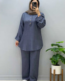 تونیک شلوار سلیمه جنس شانتون صوفیا