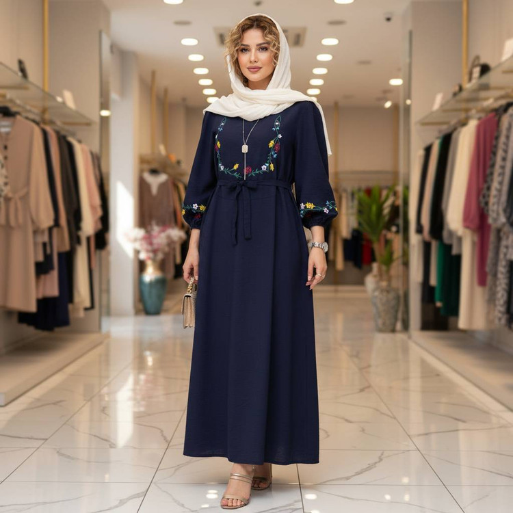 کفتان گلدوزی گلبرگ جنس بابوس