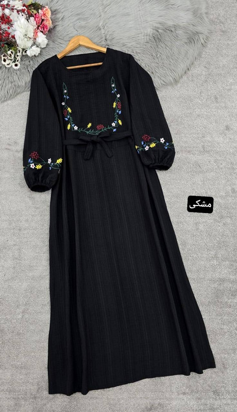 کفتان گلدوزی گلبرگ جنس بابوس