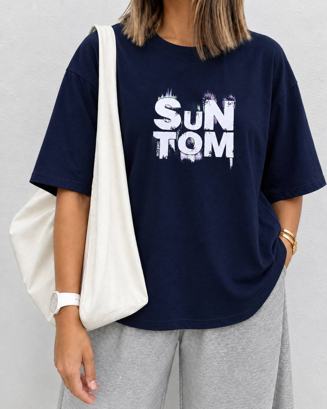 تیشرت باکسی sun tom