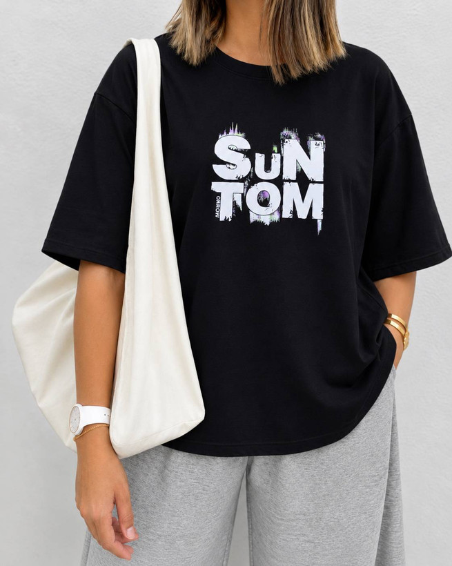 تیشرت باکسی sun tom
