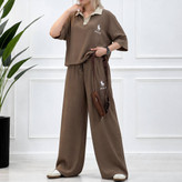 ست تیشرت شلوار بزیاق polo