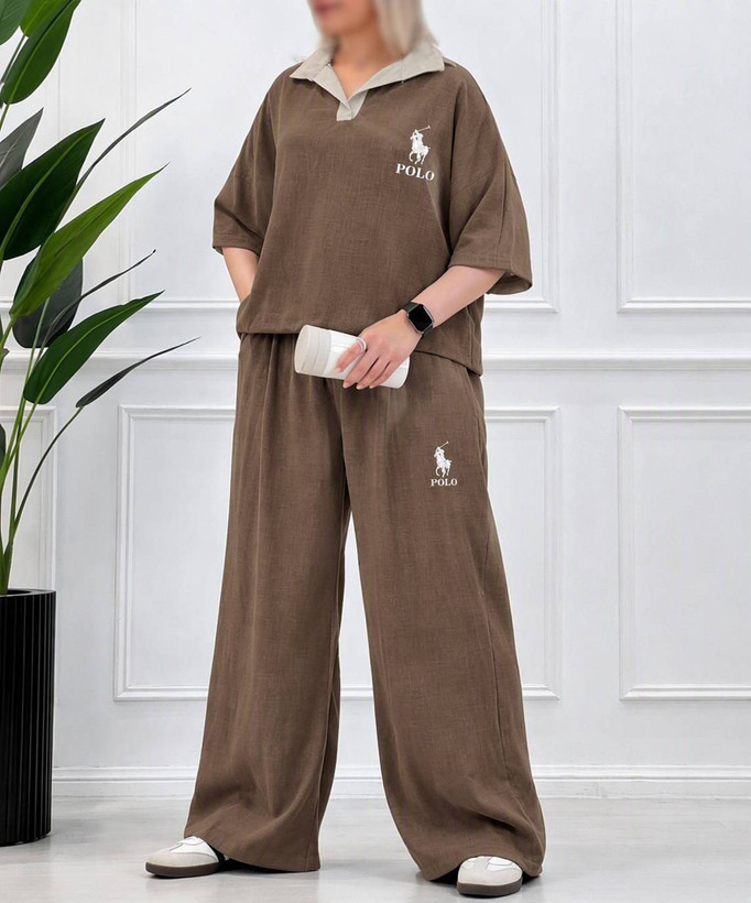 ست تیشرت شلوار بزیاق polo