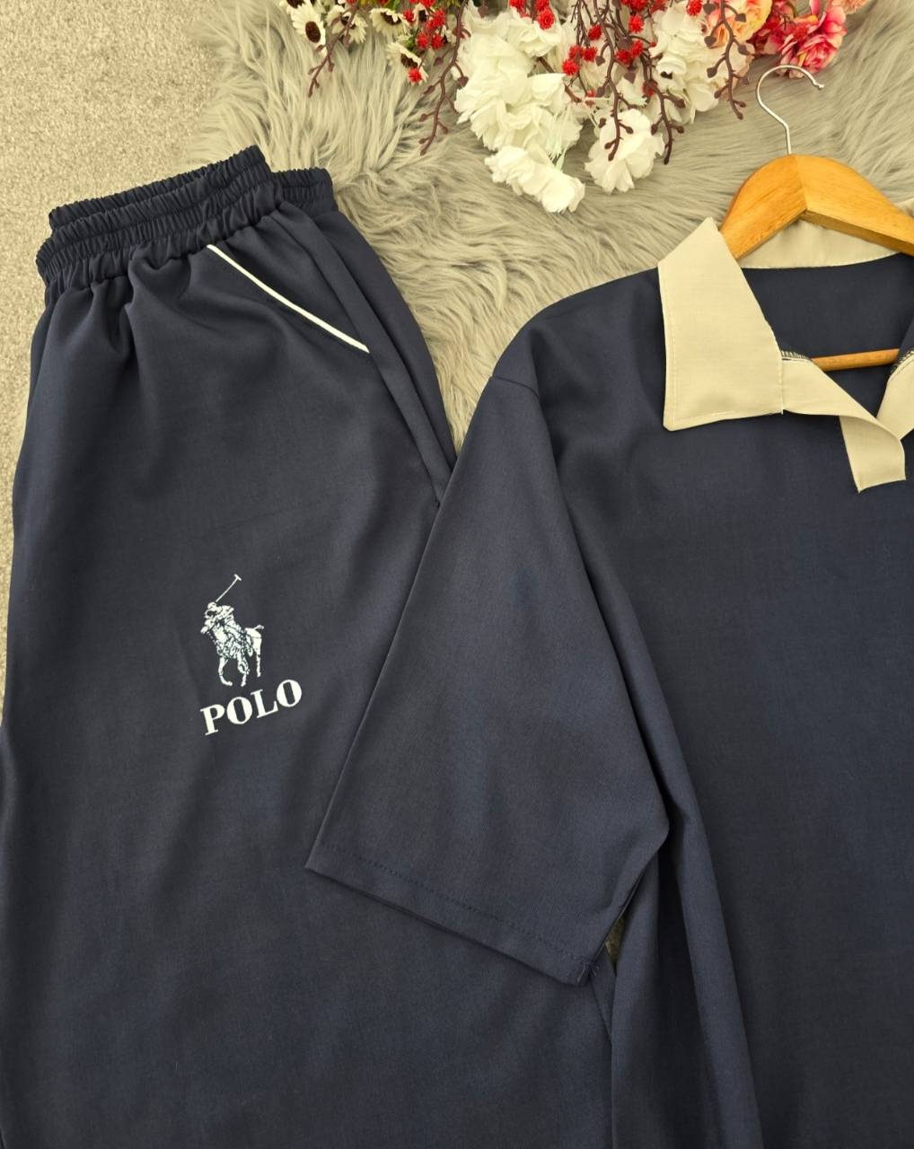ست تیشرت شلوار بزیاق polo