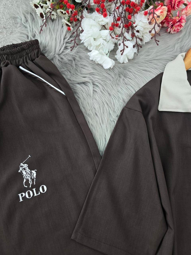 ست تیشرت شلوار بزیاق polo
