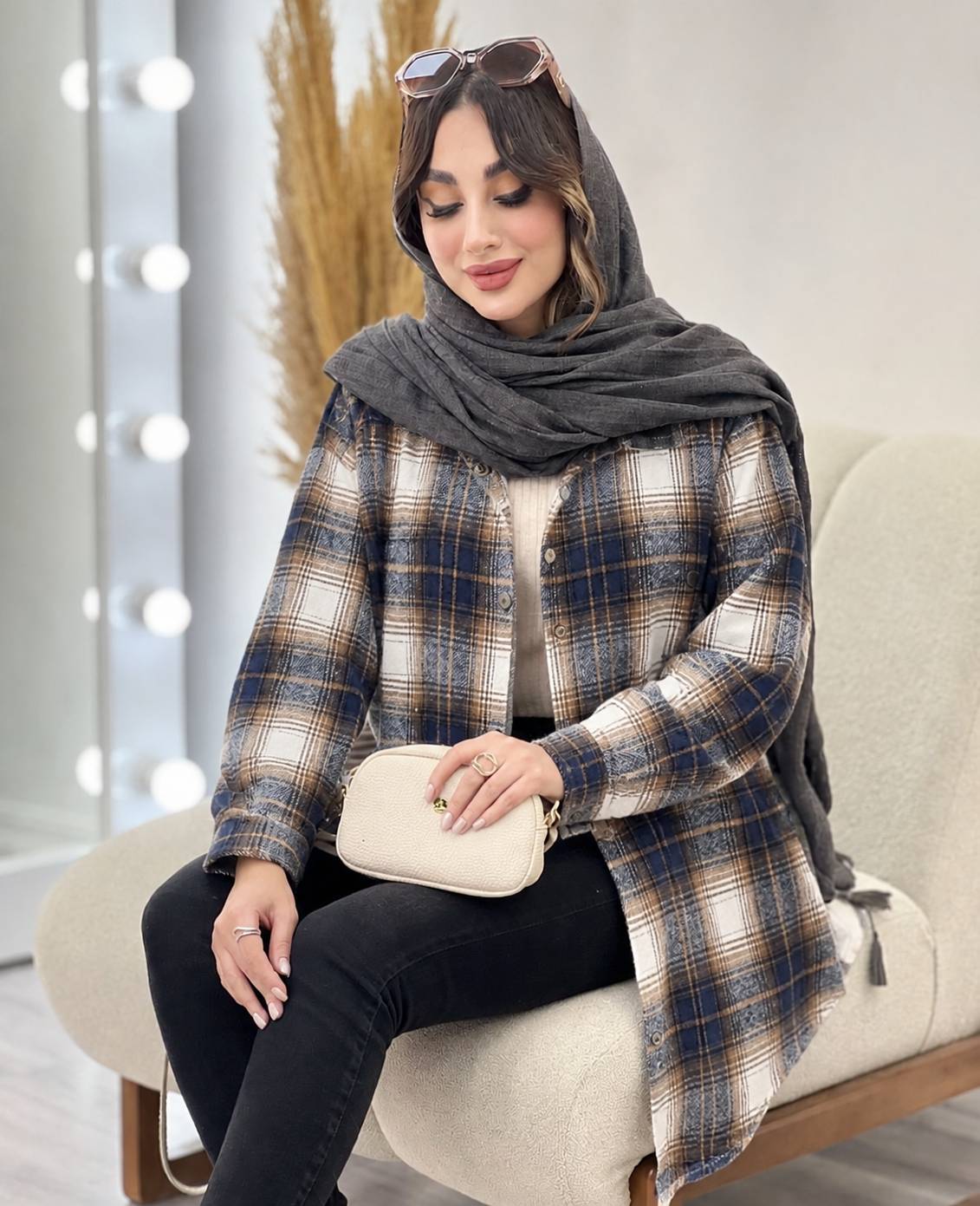 شکت پشمی موهردار