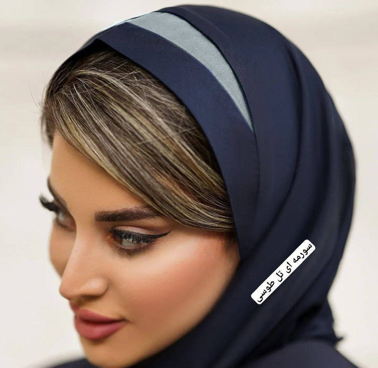 مقنعه بروجرد جنس تترون باکیفیت