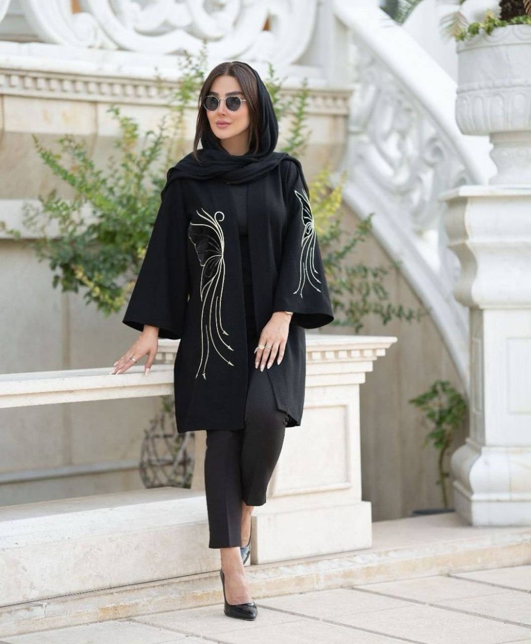 مانتو کتی پروانه جنس مازراتی