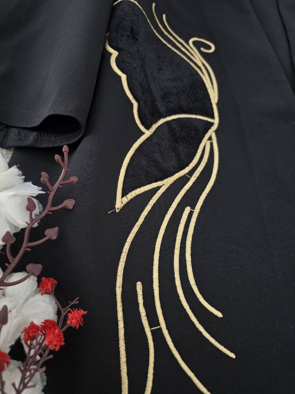 مانتو کتی پروانه جنس مازراتی