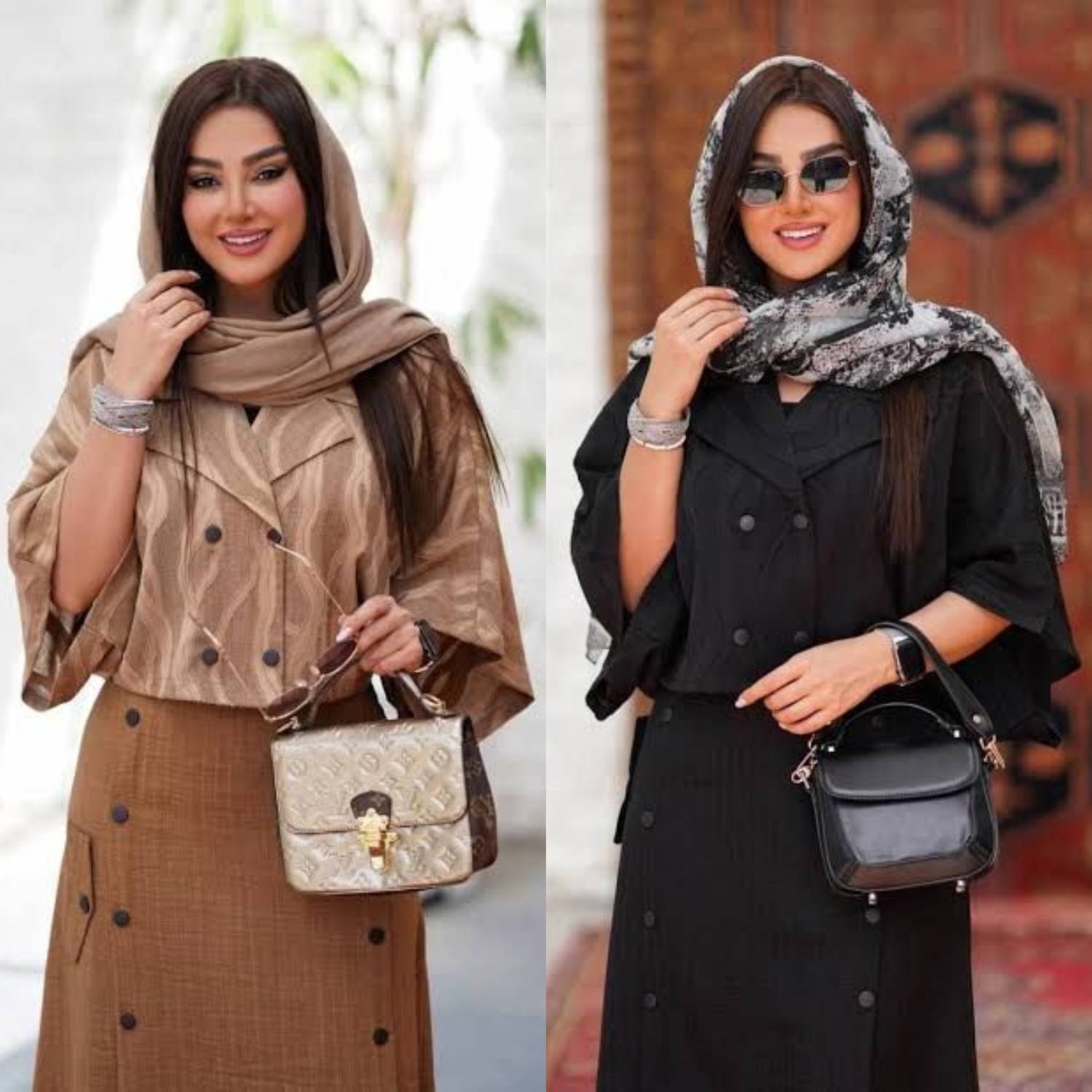ست شومیز شلوار مادام مشکی