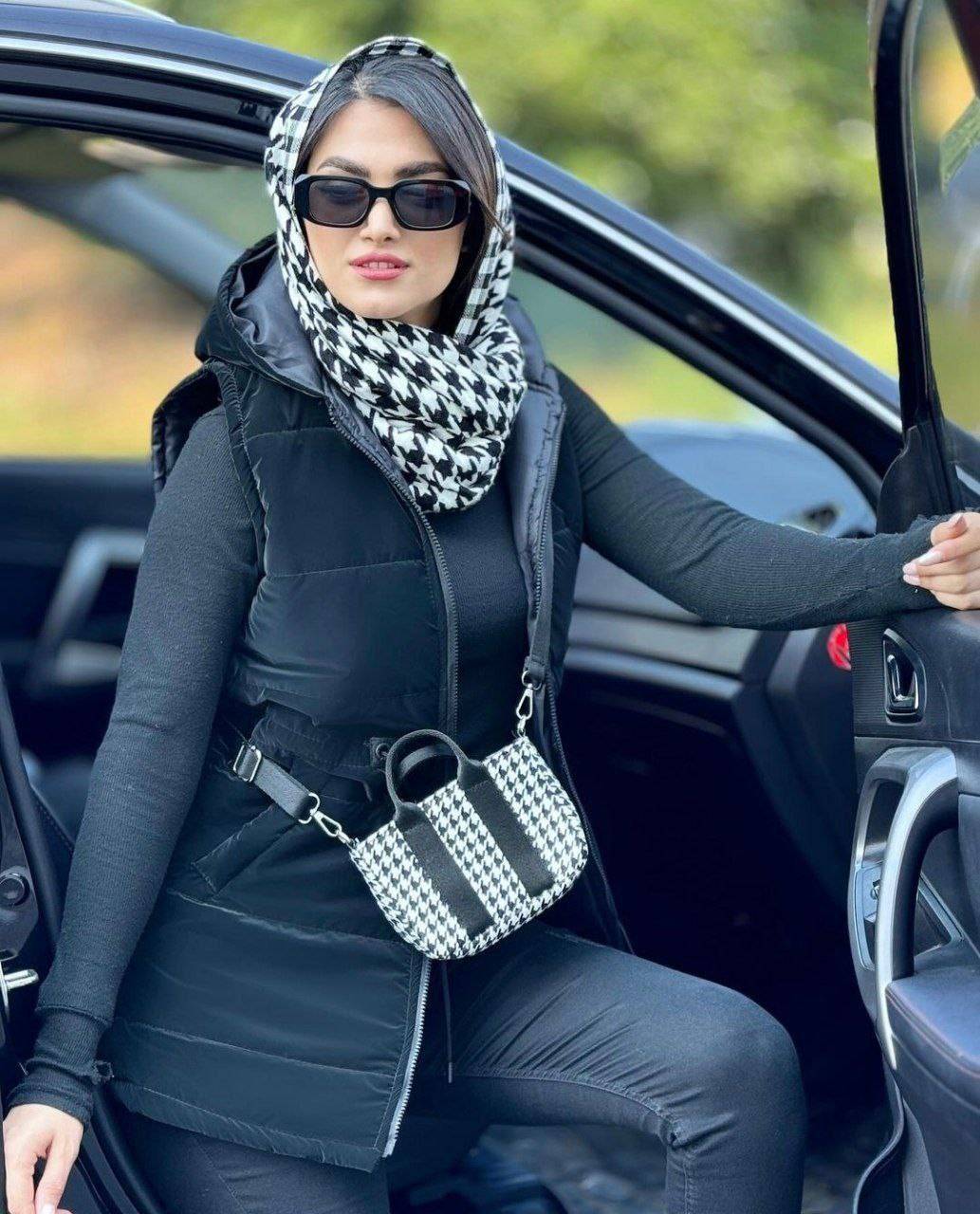 پافر سیلیکونی کمرگت مشکی