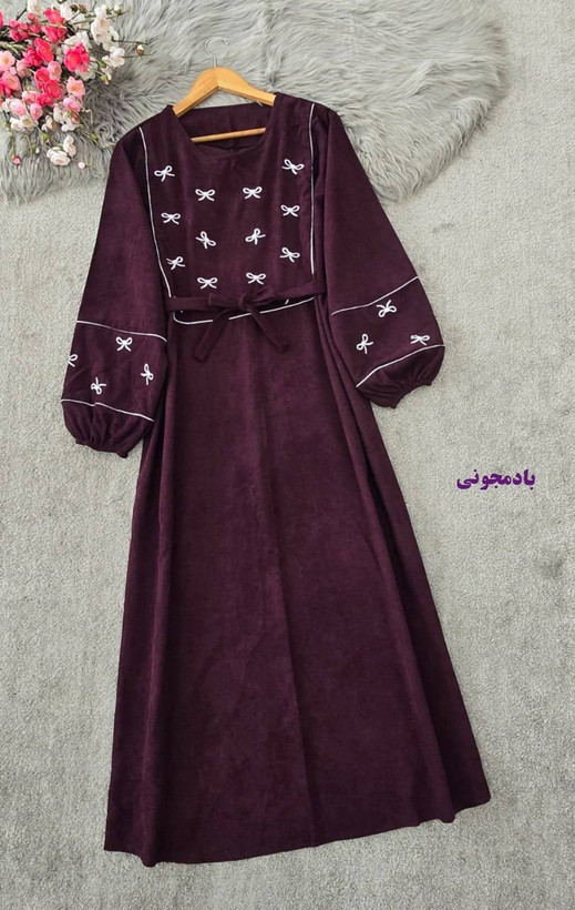 کفتان گلدوزی پاپیونی پاییزه