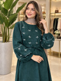 کفتان گلدوزی پاپیونی پاییزه
