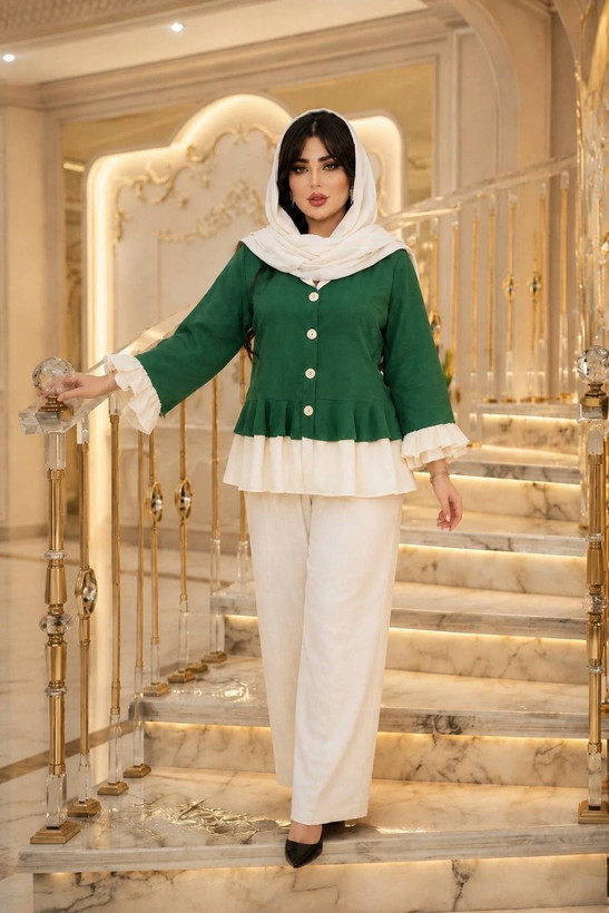 مانتو عروسکی پرواز جنس مازراتی