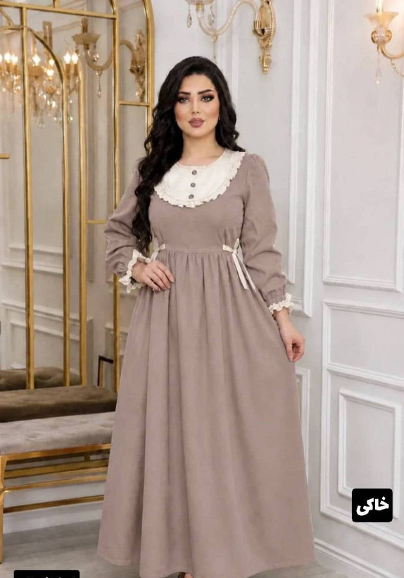 پیراهن عروسکی دنیز جنس مازراتی