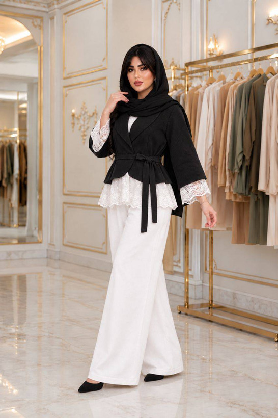 مانتو پاییزی شوکا جنس مازراتی