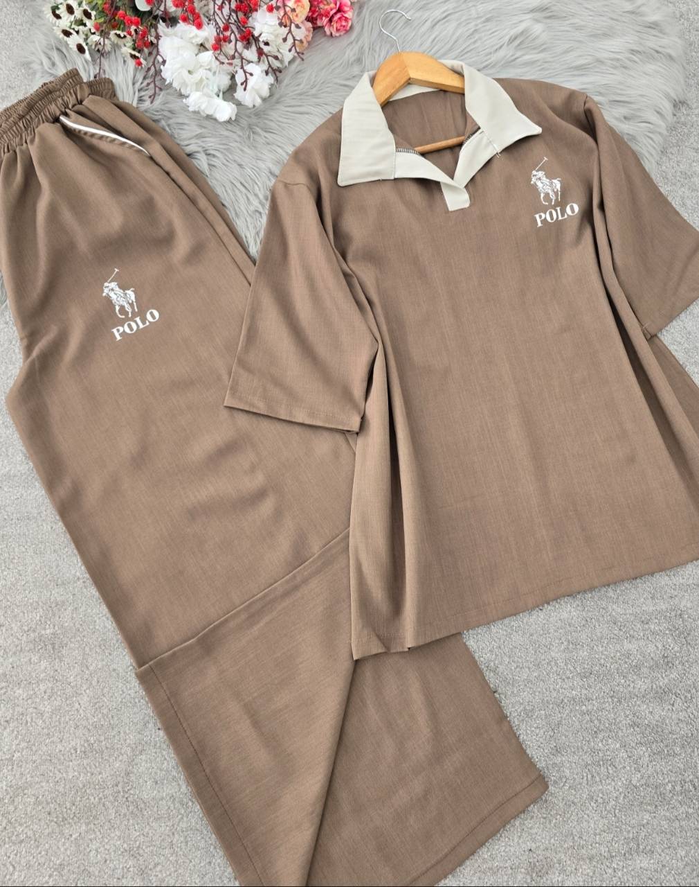 ست تیشرت شلوار بزیاق POLO