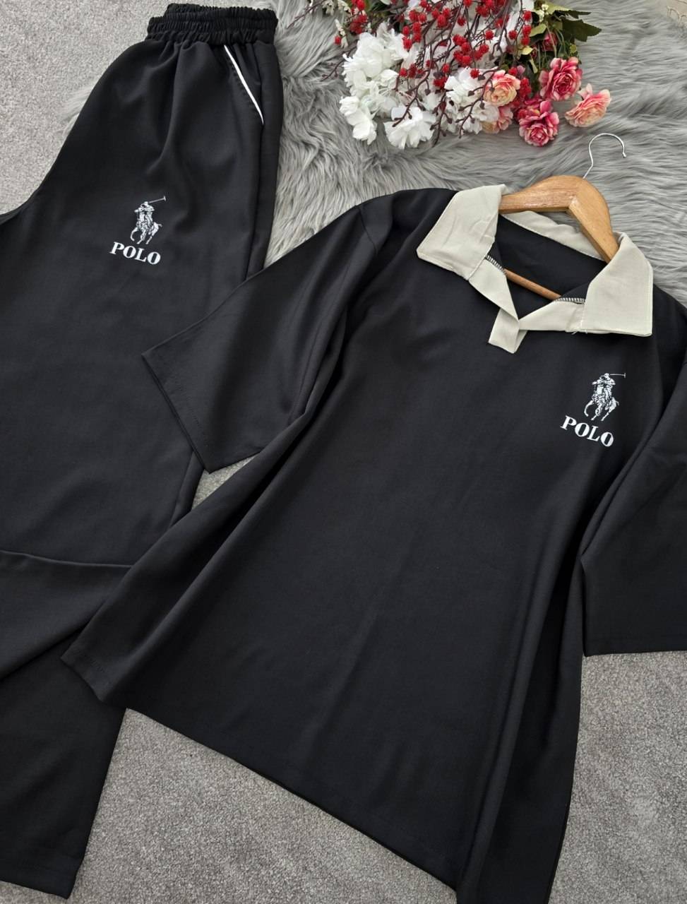 ست تیشرت شلوار بزیاق POLO