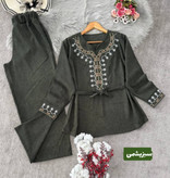 ست تونیک شلوار شرمین جنس شانتون