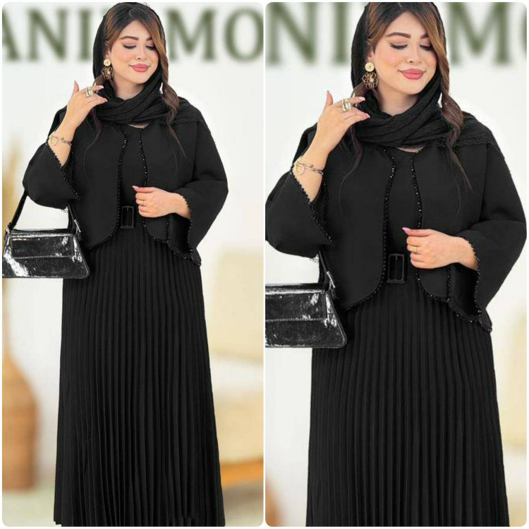 سه تیکه فاریا مشکی