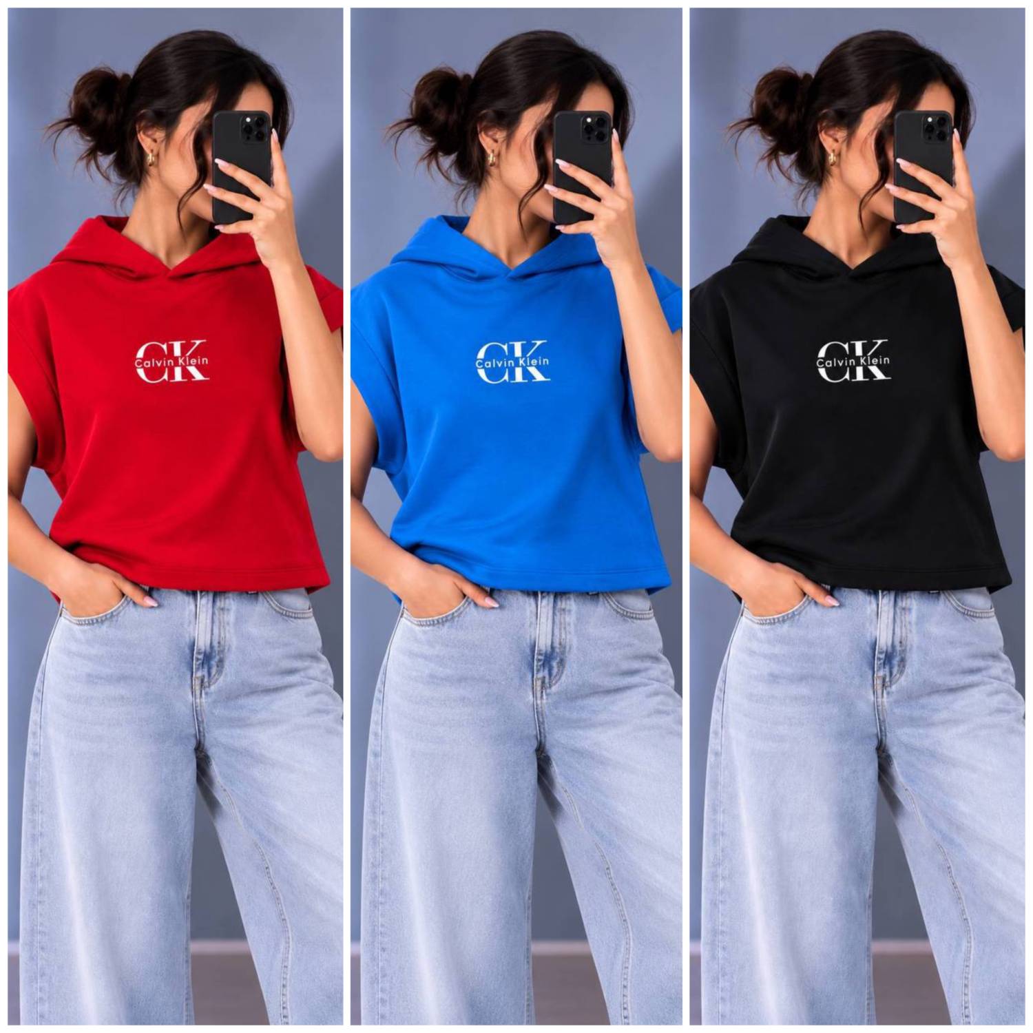 وست کلاهدار ck سه نخ داخل کرک