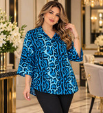 شومیز باکسی جنس الیزه گرم بالا